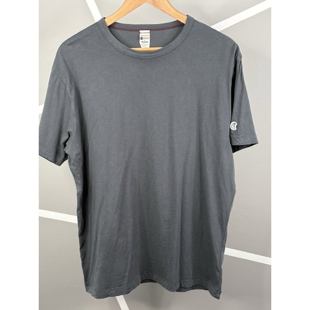 Champion x Todd Snyder T-Shirt Mens L Grey Crewneck Athletic Tee 100% Cotton